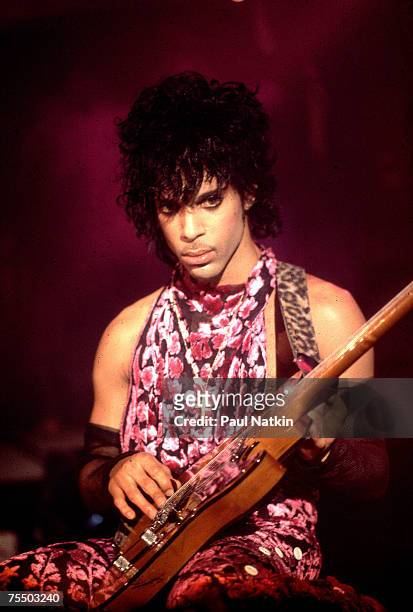 Prince celebrating his birthday and the nrelease of Purple Rain at 1st Avenue on 6/7/84 in Minneapolis, Mn. In Various Locations,