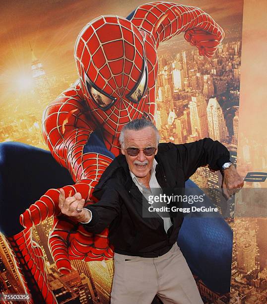 Stan Lee at the Mann Village in Westwood, California