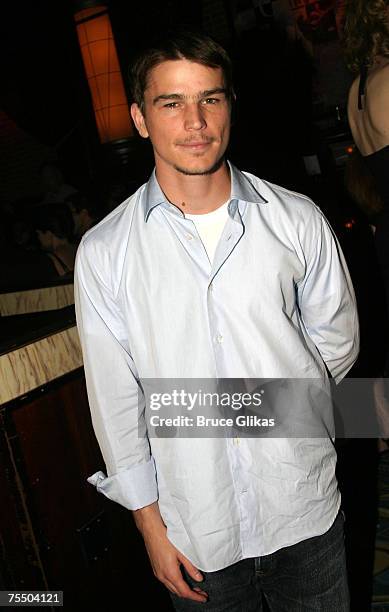 Josh Hartnett at the "After The Fall" Broadway Opening Night - After Party at B.B. Kings in New York City, New York.