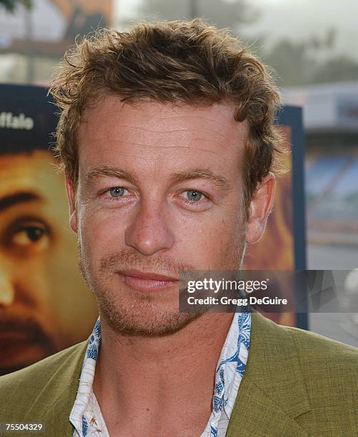 Simon Baker at the Director's Guild of America in Hollywood, California