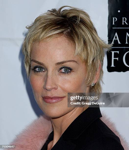 Sharon Stone at the Project Angel Food in Los Angeles, California