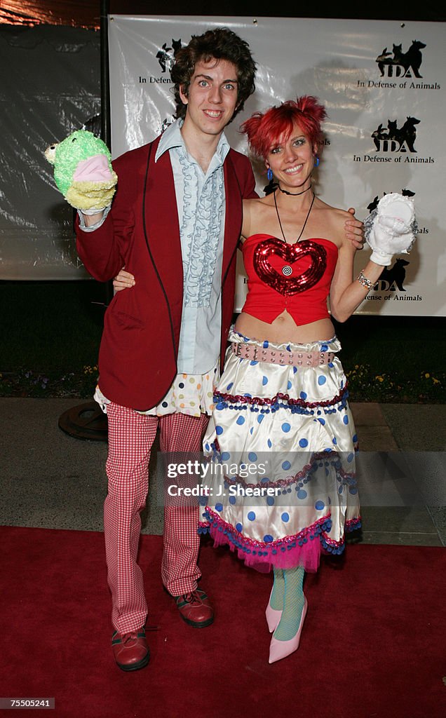 Taran Noah Smith and Heidi Van Pelt at the Paramount Studios in Los Taran Noah Smith and Heidi Van Pelt at the Paramount Studios in Los