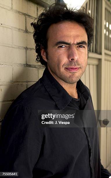 Alejandro Gonzalez Inarritu at the Intercontinental Hotel in Toronto, Canada.