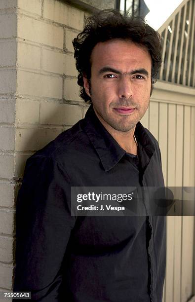 Alejandro Gonzalez Inarritu at the Intercontinental Hotel in Toronto, Canada.