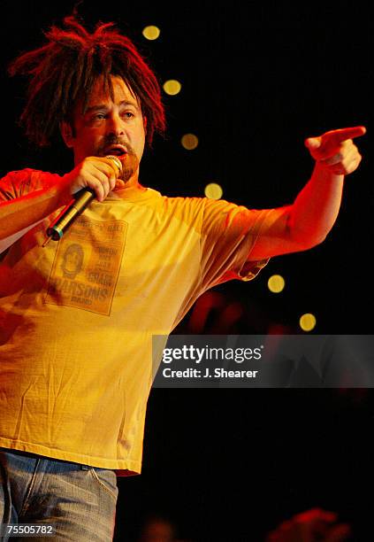 Adam Duritz of Counting Crows at the Shoreline Amphitheatre in Mountain View, California