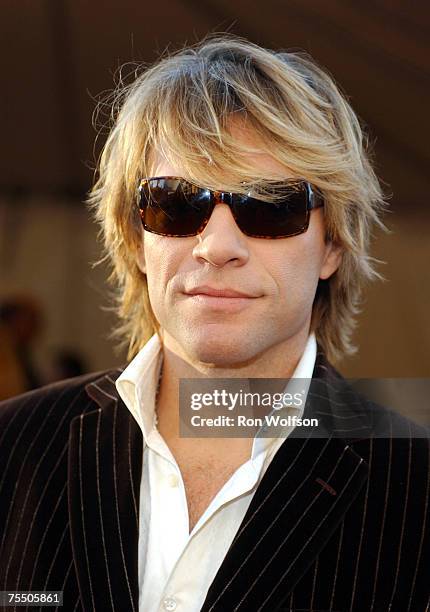 Jon Bon Jovi at the Shrine Auditorium in Los Angeles, California