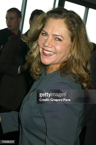 Kathleen Turner at the The 18th Annual Citymeals-on-Wheels "Power Lunch For Women" - Inside Arrivals at The Rainbow Room in New York City, New York.