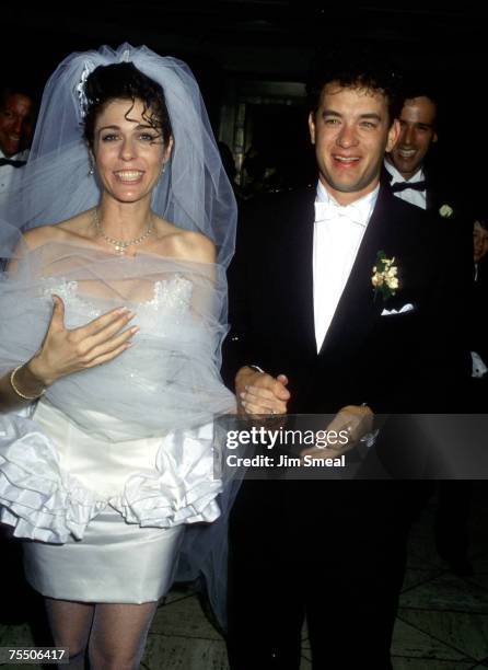 Rita Wilson and Tom Hanks at the Rex's in Los Angeles, California