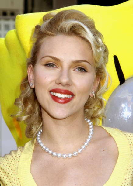 Scarlett Johansson at the Grauman's Chinese in Hollywood, California