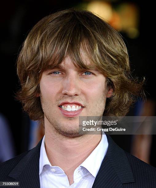 Jon Heder at the Grauman's Chinese Theatre in Hollywood, California