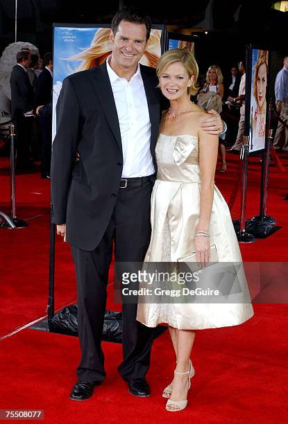 Mark Waters and wife Dina Spybey at the Grauman's Chinese Theatre in Hollywood, California