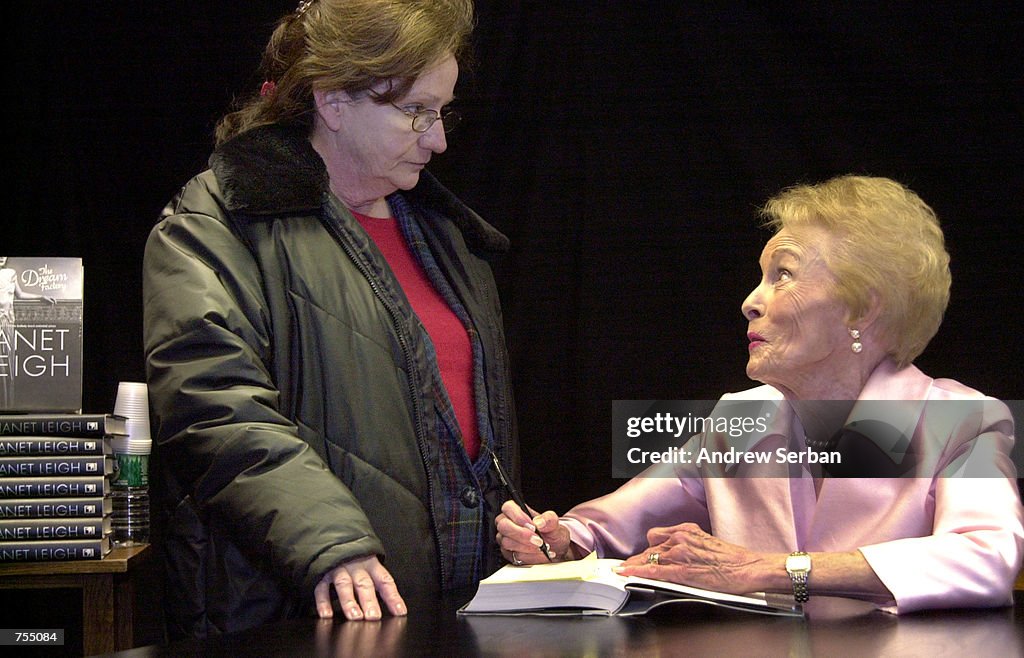 Janet Leigh Book Signing