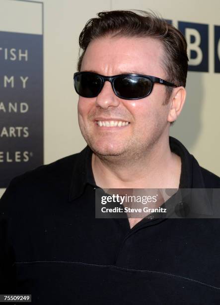 Ricky Gervais at the Park Hyatt in Century City, California