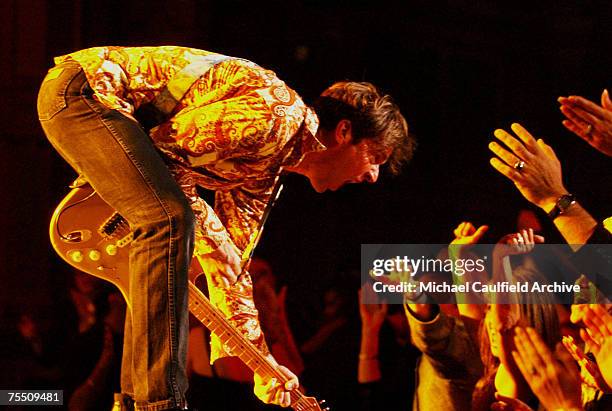 Dennis Quaid and The Sharks perform at the taping of the ?American Bandstand's 50th ? A Celebration!", to air on ABC TV on May 3, 2002. The Sharks...