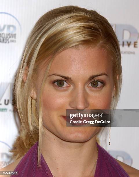 Brooke D'Orsay at the California Science Center in Los Angeles, California