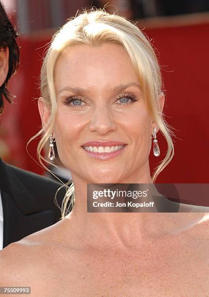 Nicollette Sheridan at the 57th Annual Primetime Emmy Awards - Arrivals at The Shrine in Los Angeles, California.