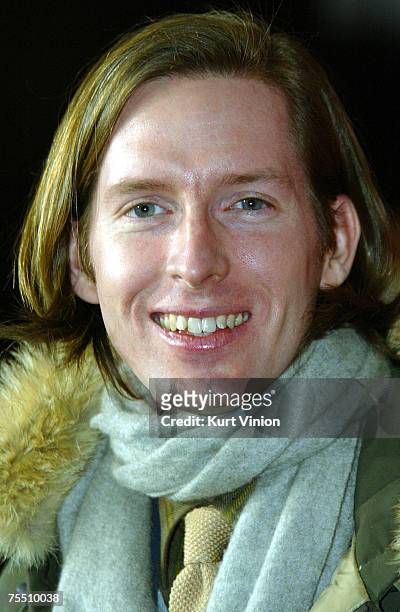Wes Anderson at the Berlin in Berlin, Germany.