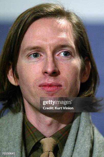 Wes Anderson at the Berlin in Berlin, Germany.