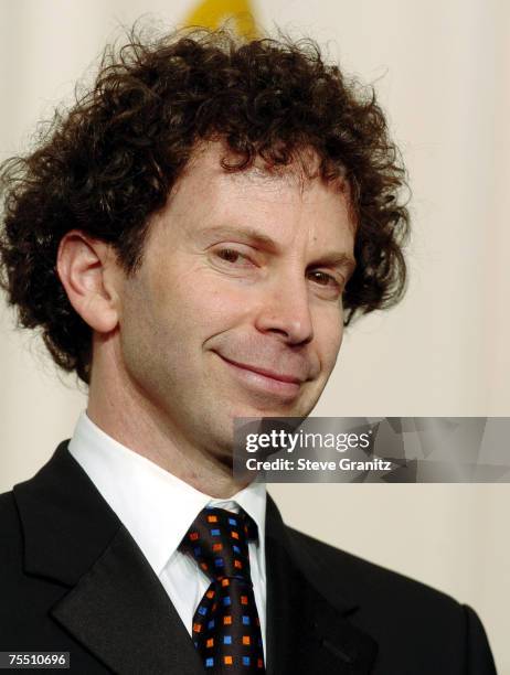 Charlie Kaufman, winner Best Original Screenplay for "Eternal Sunshine of the Spotless Mind" at the Kodak Theatre in Hollywood, California