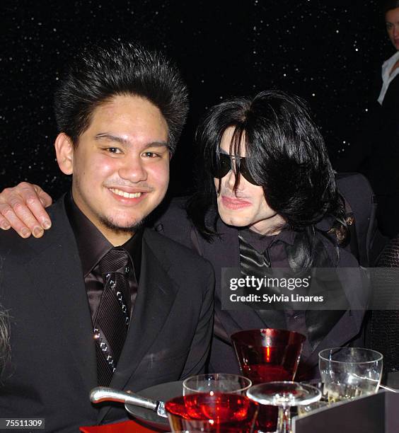 Prince Azim and Michael Jackson