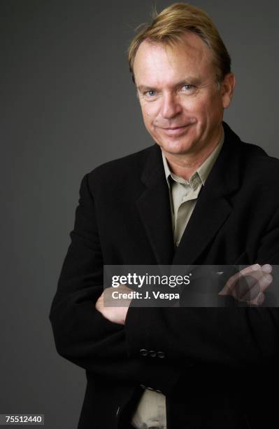 Sam Neill at the Hotel Inter-Continental in Toronto, Canada.