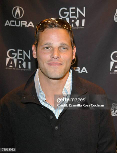 Justin Chambers at the Clearview Chelsea West Theater in New York City, New York