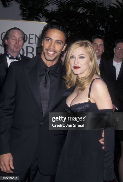 Carlos Leon and Madonna at the Beverly Hilton Hotel in Beverly Hills, California