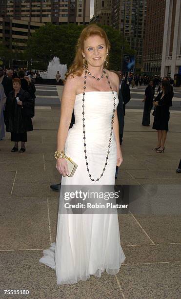 Sarah Ferguson, the Duchess of York at the 65th Annual American Ballet Theatre Spring Gala at The Metropolitan Opera House at Lincoln Center in New...