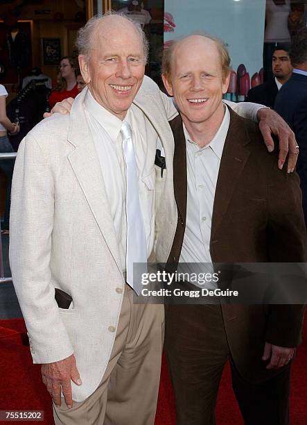 Rance Howard and Ron Howard at the The Gibson Amphitheatre in Universal City, California