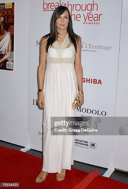 Famke Janssen at the Music Box at The Fonda in Hollywood, California