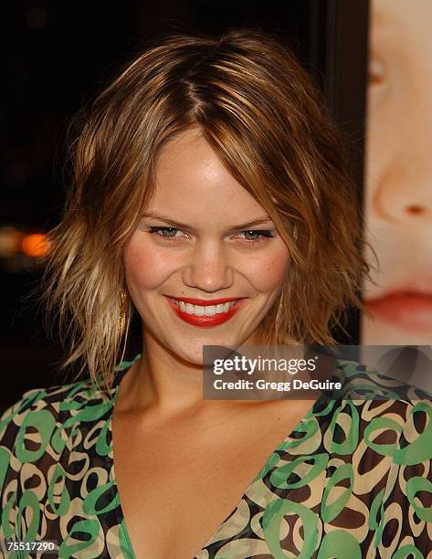 Samantha Shelton at the Grauman's Chinese Theatre in Hollywood, California