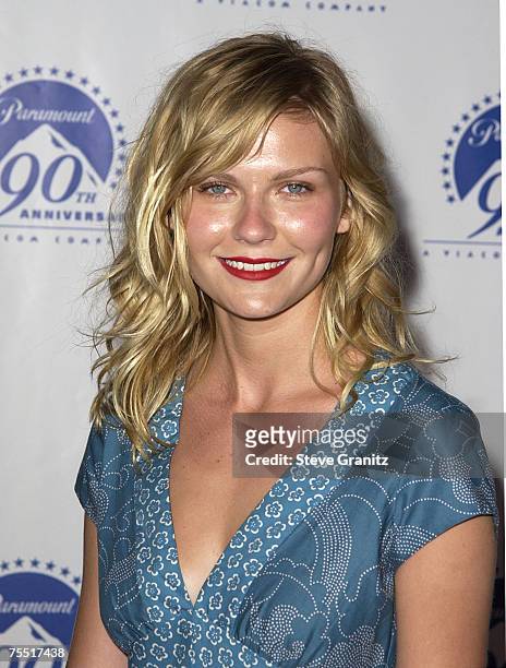 Kirsten Dunst at the Paramount Pictures in Hollywood, California