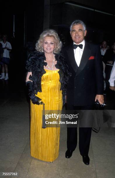Zsa Zsa Gabor and Frederic Von Anhalt at the Beverly Hilton Hotel in Beverly Hills, California