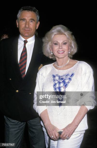Frederic Von Anhalt and Zsa Zsa Gabor at the Beverly Hilton Hotel in Beverly Hills, California