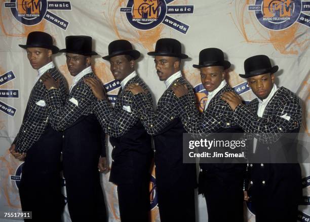 Bobby Brown and New Edition at the Universal Amphitheater in Universal City, California