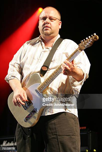 Frank Black of The Pixies at the Qualcomm Stadium Parking Lot in San Diego, California