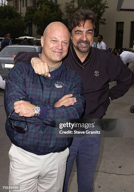 Michael Chiklis & Joe Mantegna at the Riviera Country Club in Pacific Palisades, California