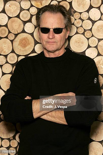 Sam Shepard at the HP Portrait Studio in Park City, Utah