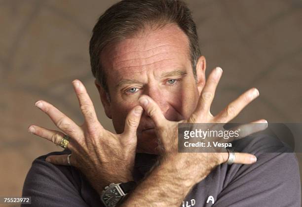 Robin Williams 2002 Sundance Film Festival - "One Hour Photo" Portraits Harry O's Park City, Utah USA January 15, 2002 during the Jeff Vespa's...