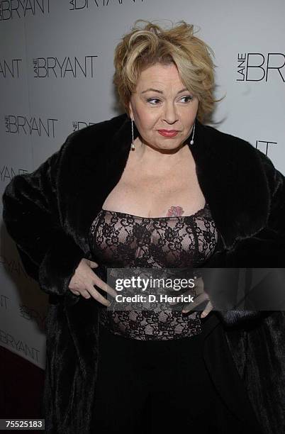 Roseanne Barr at the Lane Bryant in New York, New York