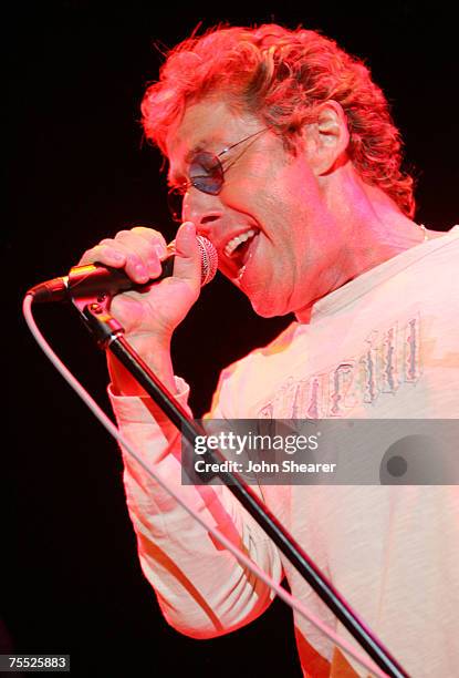 Roger Daltrey of The Who at the House of Blues in West Hollywood, California