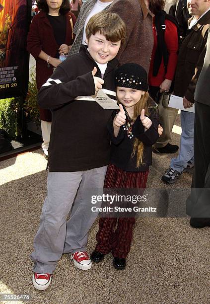 Spencer Breslin & Abigail Breslin at the Cinerama Dome in Hollywood, California