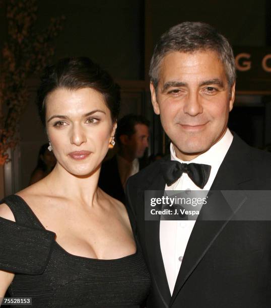 Rachel Weisz, winner Best Actress in a Supporting Role for ?The Constant Gardener? and George Clooney, nominee Best Actor in a Supporting Role for...