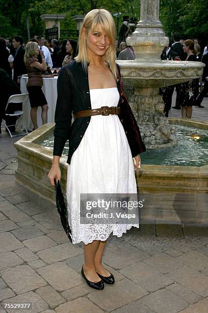 Ivana Milicevic at the Italian Villa of Carla and Fred Sands in Bel Air, California