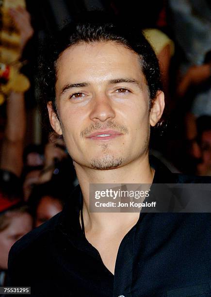 Orlando Bloom at the "Pirates of the Caribbean: Dead Man's Chest" Los Angeles Premiere - Arrivals at Disneyland/Main Street in Anaheim, California.