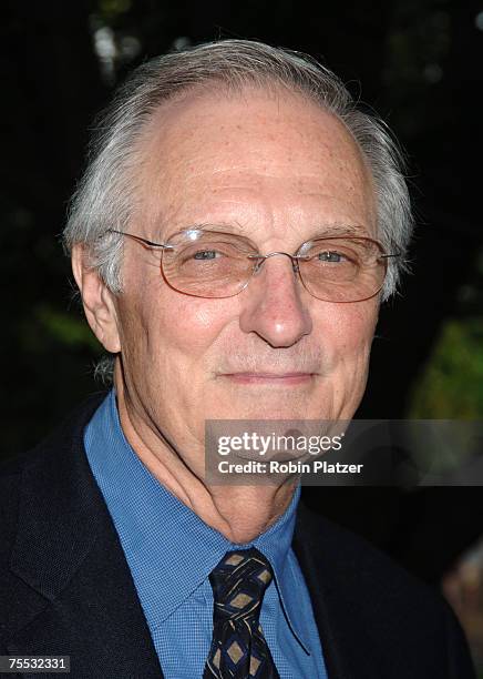 Alan Alda at the The Public Theatres Summer Gala Honoring Meryl Streep and Kevin Kline and Opening Night of MacBeth at Central Park in New York, New...