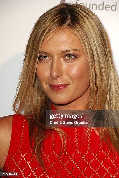 Maria Sharpova at the Beverly Hilton Hotel in Westwood, California