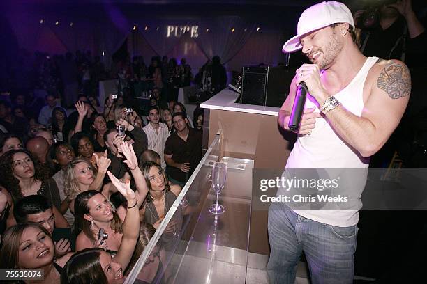 Kevin Federline at the Pure in Las Vegas, Nevada