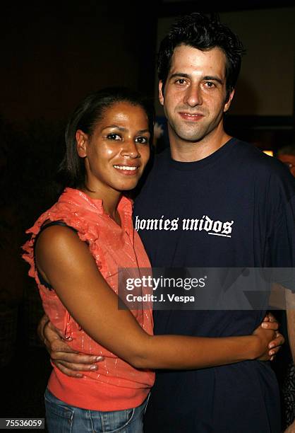 Simone Bent and Troy Garity at the DGA Theater in West Hollywood, California