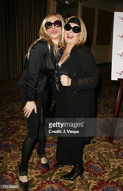 Alexis Arquette and Roseanne Barr in Los Angeles, California